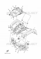 VOORSPATBORD voor Yamaha KODIAK 450 2025