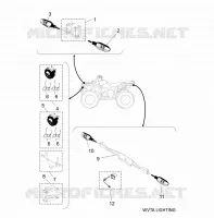 WVTA VERLICHTING voor Yamaha KODIAK 450 2025