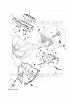 KOPLAMP 2 voor Yamaha KODIAK 450 EPS 2025