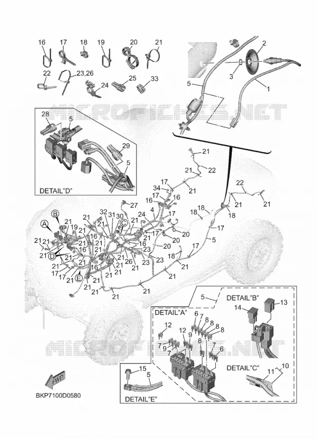 ELECTRISCH 3 Yamaha SIDE BY SIDE 1000 2025 WOLVERINE  YXE1000EWS / YX10ERSS