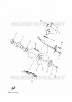 NOKKENAS / KETTING voor Yamaha KODIAK 450 2025