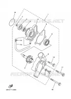 WATERPOMP  voor Yamaha KODIAK 450 2025