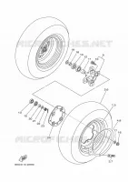 VOORWIEL voor Yamaha YFZ 450 R 2025