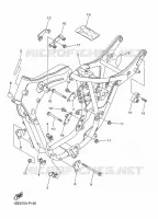 FRAME voor Yamaha V-STAR 250 2025