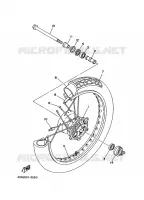 VOORWIEL voor Yamaha V-STAR 250 2025
