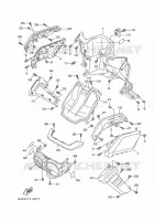 BEENSCHERM voor Yamaha BW'S 125 2025