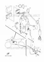 ELECTRISCH 1 voor Yamaha YZ 250 X 2025