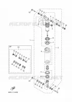 ACHTER SCHOKBREKER voor Yamaha YZ 125 X 2025