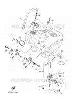 BENZINE TANK voor Yamaha YZ 125 X 2025