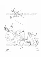 STANDAARD / VOETSTEUN voor Yamaha YZ 125 X 2025