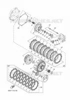 STARTMOTOR KOPPELINGS voor Yamaha YZ 125 X 2025