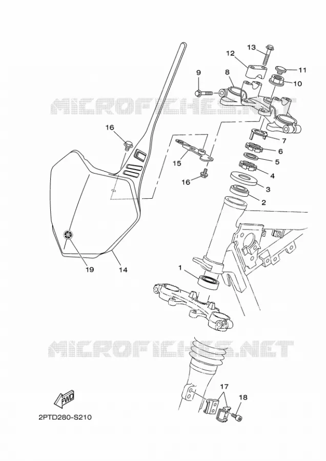 STUUR Yamaha MOTO 125 2025 TTR  TT-R125LWE