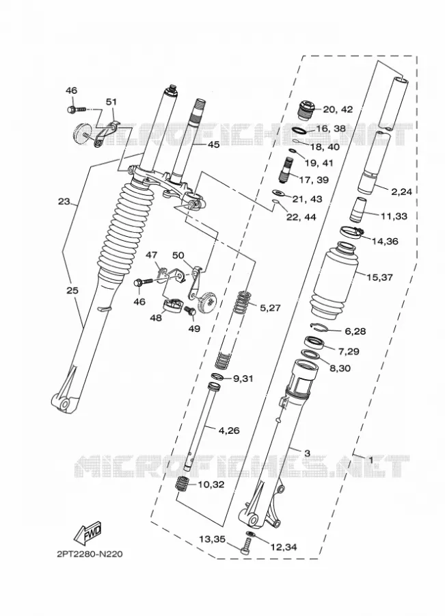 VOORVORK Yamaha MOTO 125 2025 TTR  TT-R125LWE