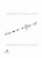 ACHTERWIELAS voor Yamaha GRIZZLY 110 2025