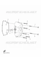 DEKSEL   MOTOR 1 voor Yamaha GRIZZLY 110 2025