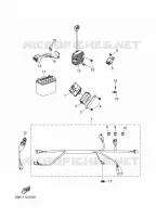 ELECTRISCH 1 voor Yamaha GRIZZLY 110 2025