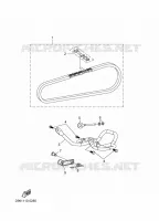 KETTING voor Yamaha GRIZZLY 110 2025