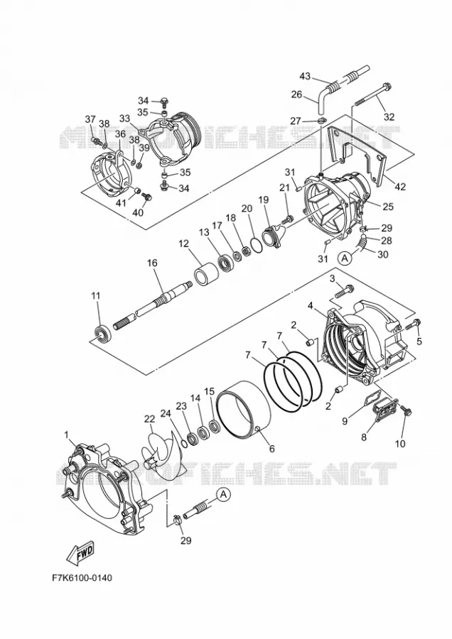 JET UNIT 1 Yamaha WAVERUNNER 1900 2025 FX  FX1900A