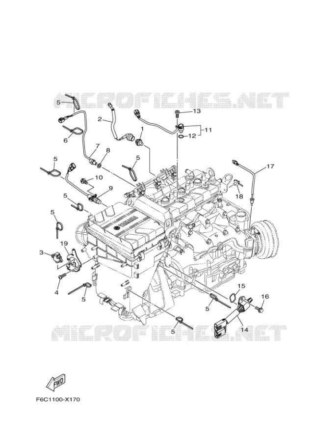 ELECTRISCH 2 Yamaha WAVERUNNER 1050 2025 JETBLASTER  JB1050A-B