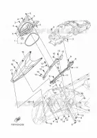 ENGINE HATCH 1 voor Yamaha JETBLASTER PRO 2-UP 2025