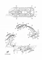 GUNWALE & MAT voor Yamaha JETBLASTER DLX 2-UP 2025