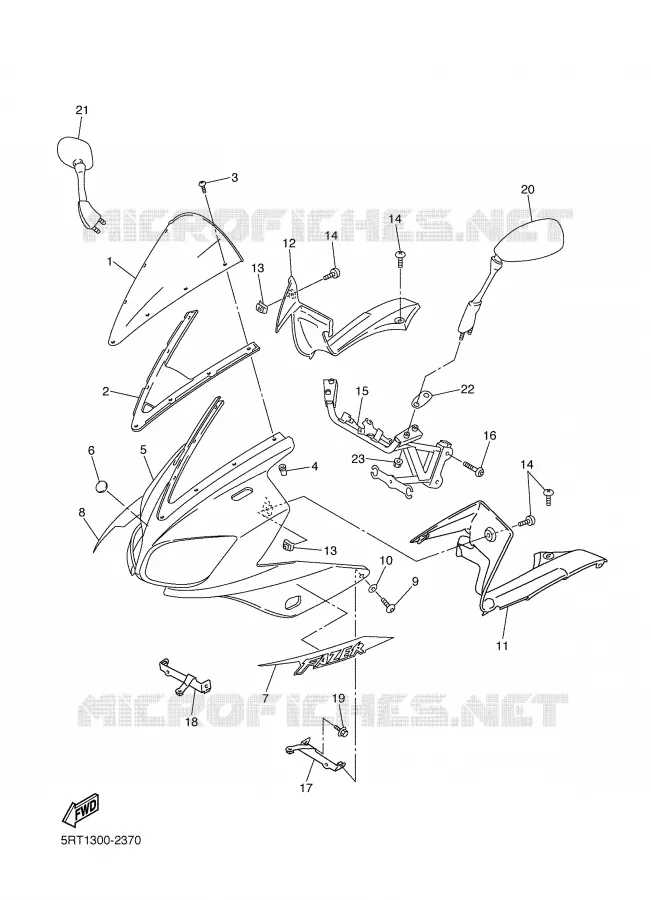 KAP 1 Yamaha MOTO 600 2002 FAZER  FZS600