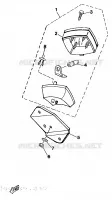 ACHTERLICHT voor Yamaha ME50 1989