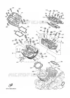 CILINDERKOP voor Yamaha MT01 2006