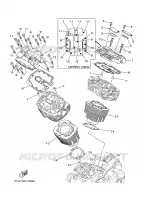 CILINDER voor Yamaha MT01 2006
