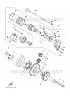 STARTMOTOR voor Yamaha MT01 2006