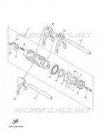SCHAKELWALS / VORKEN voor Yamaha MT01 2006