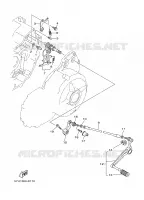 SCHAKEL STANG / PEDAAL voor Yamaha MT01 2006