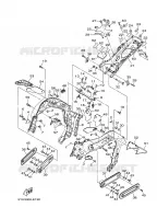 FRAME 2 voor Yamaha MT01 2006