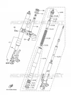 VOORVORK voor Yamaha MT01 2006