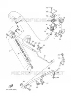 REMPOMP ACHTER voor Yamaha MT01 2006