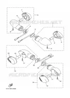 KNIPPERLICHT voor Yamaha MT01 2006