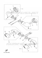 KNIPPERLICHT voor Yamaha MT01 2007