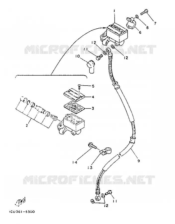 POMP VOOR Yamaha MOTO 125 1986 RDLC  RD125LC