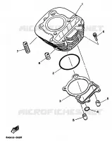 CILINDER voor Yamaha SR125 1997
