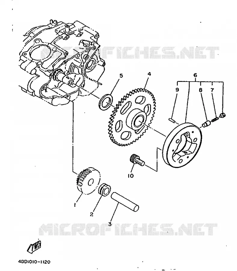 STARTMOTOR Yamaha MOTO 125 1998 SR  SR125