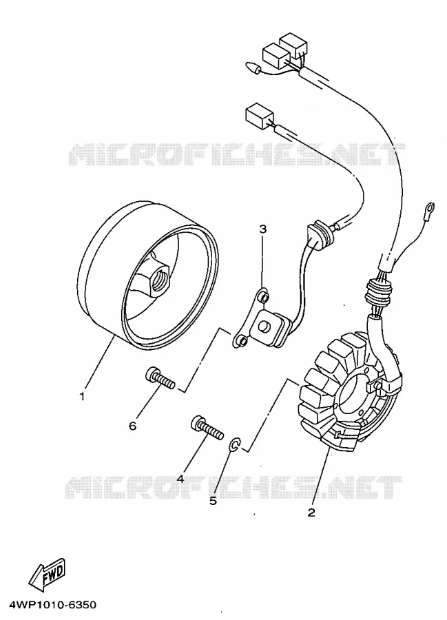 DYNAMO Yamaha MOTO 125 1998 SR  SR125