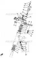 STUUR voor Yamaha SR125SP 1988