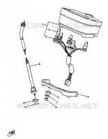 TELLERSET voor Yamaha SR125SP 1988