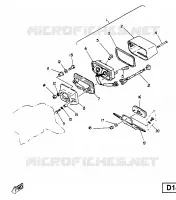 ACHTERLICHT voor Yamaha SR125SP 1988