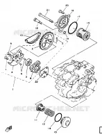 OLIEPOMP voor Yamaha SR125SP 1988