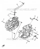 INLAAT voor Yamaha SR125SP 1988