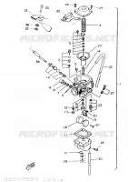 CARBURATEUR  voor Yamaha SR125SP 1988
