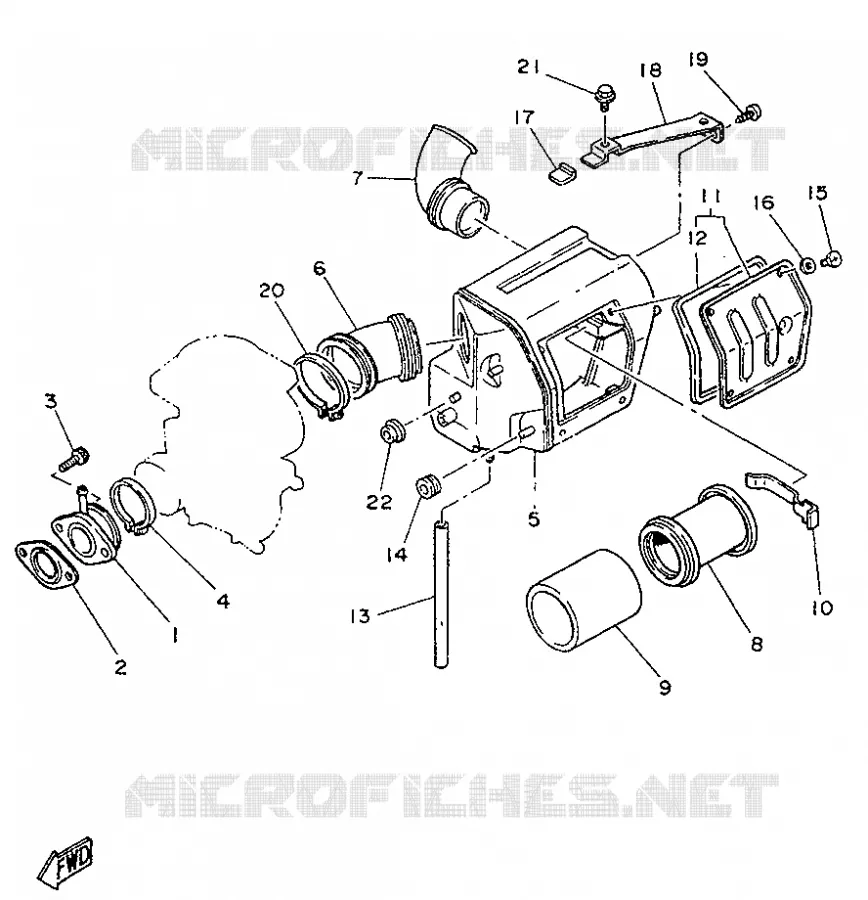 INLAAT Yamaha MOTO 250 1996 SR  SR250