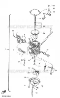 CARBURATEUR  voor Yamaha SR500 1995