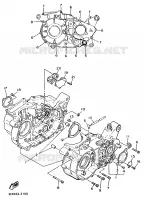 CARTERDELEN voor Yamaha SR500 1995